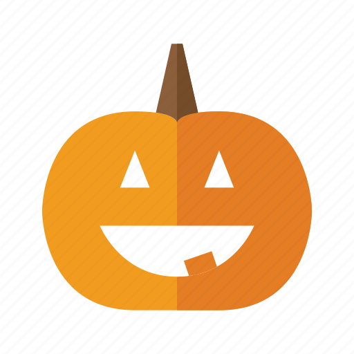 Carved, halloween, jack o lantern, jack-o-lantern, orange, pumpkin, tooth icon - Download on Iconfinder