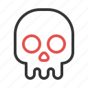 death, halloween, head, human, skeleton, skull