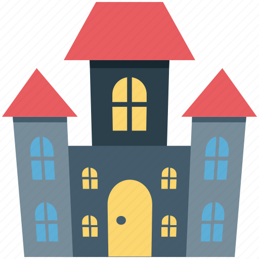 Halloween, halloween mansion, haunted house, horror castle icon - Download on Iconfinder
