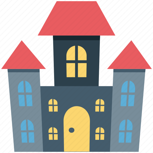 Halloween, halloween mansion, haunted house, horror castle icon - Download on Iconfinder