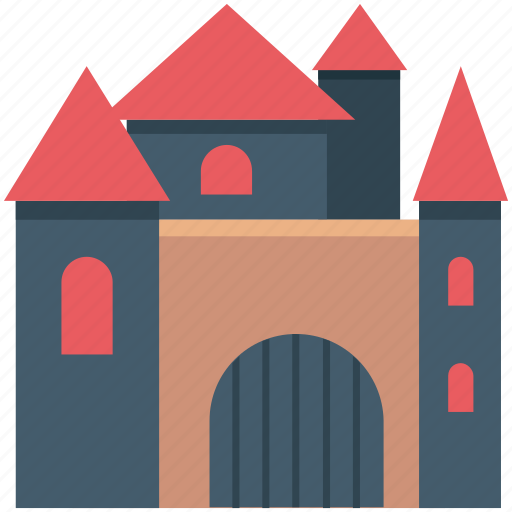 Halloween horror castle, halloween mansion, haunted house, horror castle icon - Download on Iconfinder