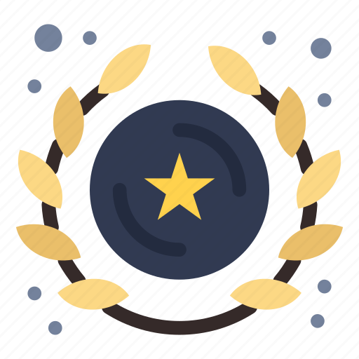 Badge, insignia, rank, star icon - Download on Iconfinder