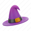horror, night, halloween, ghost, witch, hat 