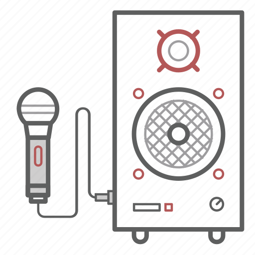 Acoustics, microphone, music, sound, speaker, volume icon - Download on Iconfinder