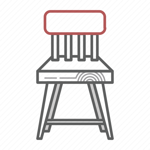 Chair, furniture, interior, office, seat, wood icon - Download on Iconfinder