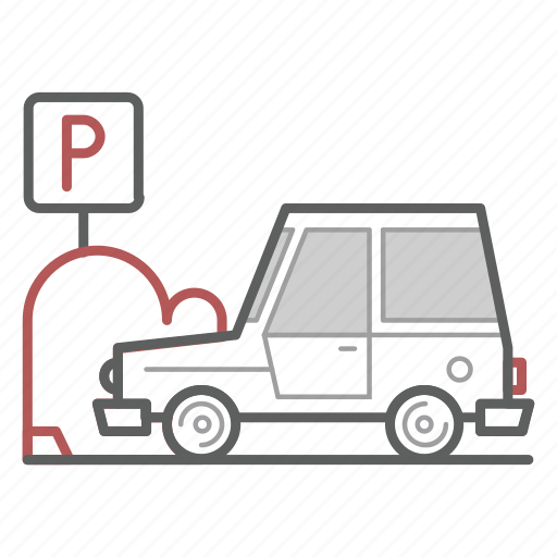 Car, packing, parking, sign, vehicle icon - Download on Iconfinder
