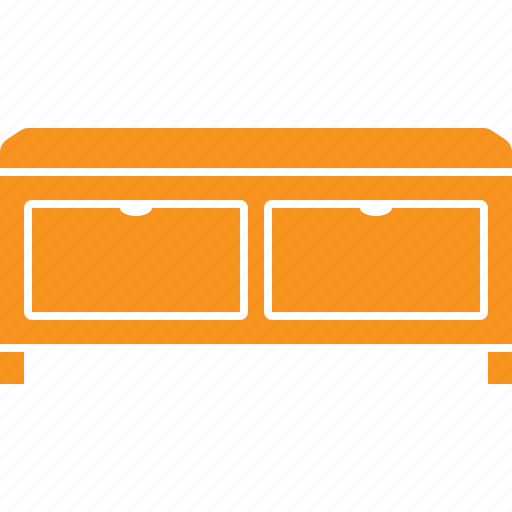 Bench, furniture, storage bench, interior icon - Download on Iconfinder