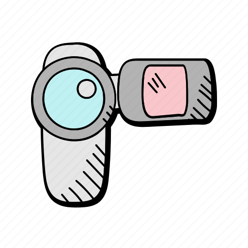 Camcorder, camera, media, movie, multimedia, video, video camera icon - Download on Iconfinder