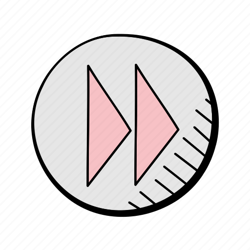Arrow, direction, left, music, next, right, sound icon - Download on Iconfinder