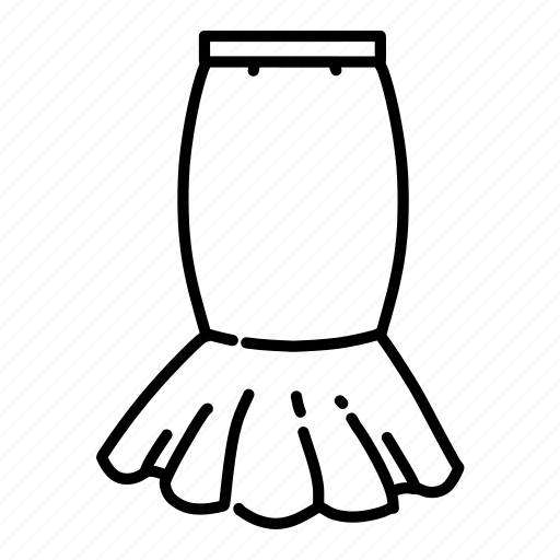 Clothes, clothing, doodle, fashion, shopping, skirt icon - Download on Iconfinder