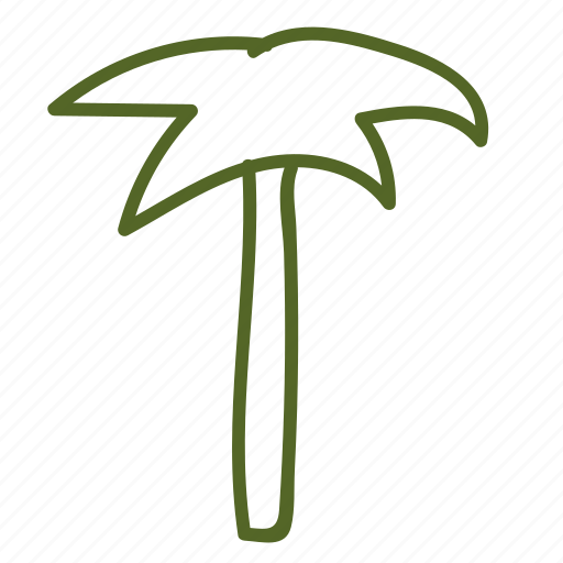 Abstract, nature, palm tree, pencil, scandinavian, tree icon - Download on Iconfinder