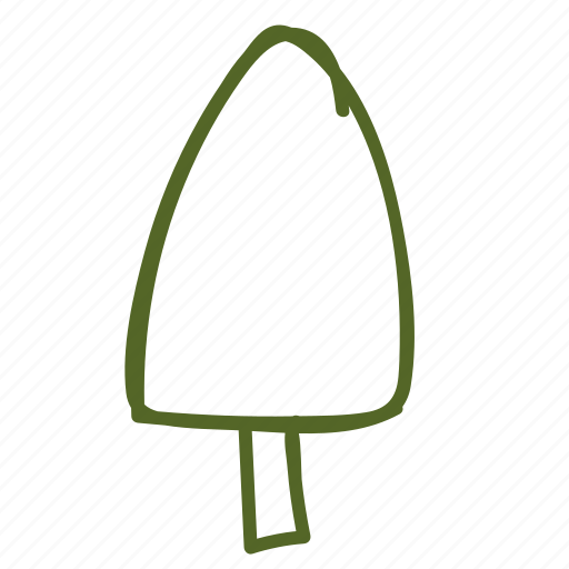 Abstract, nature, pencil, scandinavian, tree icon - Download on Iconfinder