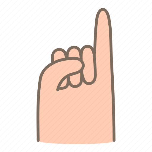 Doodle, hand, finger, little, pinkie icon - Download on Iconfinder