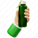 hand, holding, water, bottle, gesture, beverage, drink, drink bottle, product