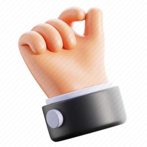 Hand, gesture, sign, finger 3D illustration - Download on Iconfinder