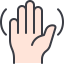 bye, goodbye, waving, hand, gesture 