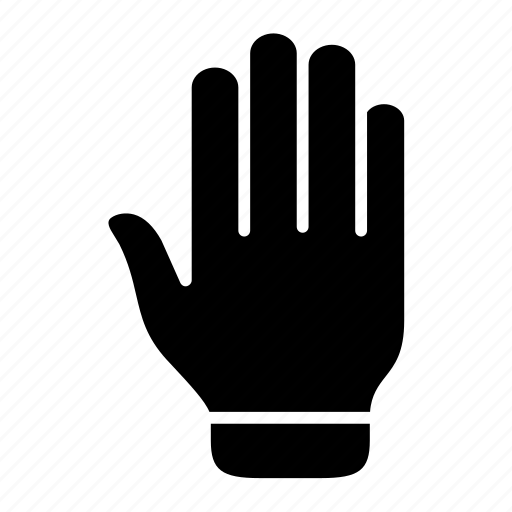 Finger, five, gesture, hand, palm icon - Download on Iconfinder