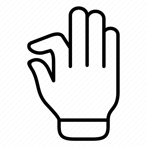 Finger, gesture, hand, pinch, taking icon - Download on Iconfinder