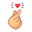 kpop, love, hand, gesture, hand gesture, sign 