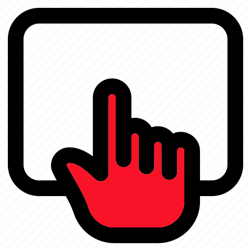 Focus, finger, pointing, hand, document icon - Download on Iconfinder