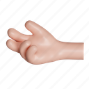 finger, gesture, hand, showing, show, greeting, gesturing