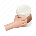 gesture, hand, hold, drinking, finger, cup, cappuccino