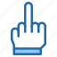 middle, finger, hand, hands, and, gestures, sign 