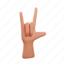 heavy, rock, rocker, star, hard, expression, hand-sign, hand-gesture, emoticon 