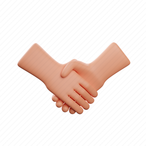 Handshake, business, agreement, deal, contract, partner, greeting 3D illustration - Download on Iconfinder