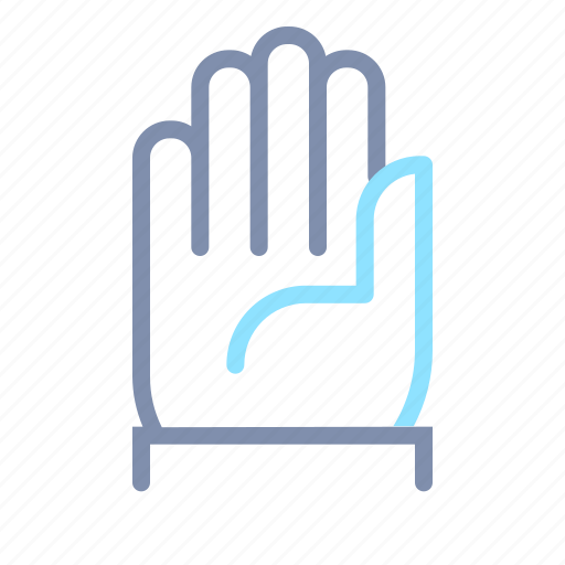 Finger, five, gesture, hand, interaction, number icon - Download on Iconfinder