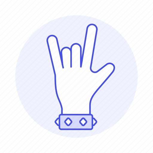 Back, bracelet, gesture, gestures, hand, horns, love icon - Download on Iconfinder