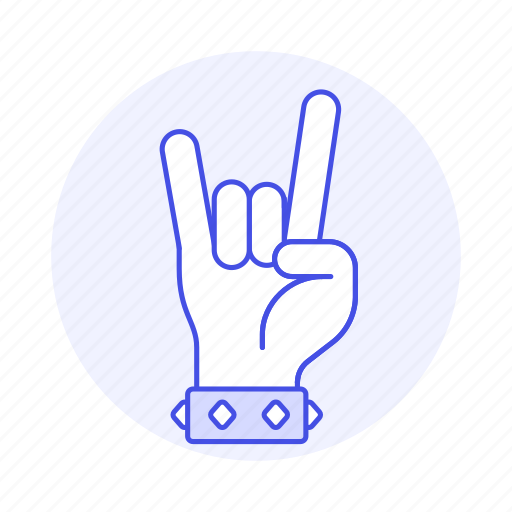 Gesture, bracelet, you, horns, music, sign, love icon - Download on Iconfinder