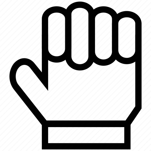 Closed, closed hand, fist, hand, hit, punch icon - Download on Iconfinder