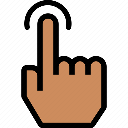Hand, right, touch, finger, gesture icon - Download on Iconfinder