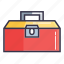 box, directory, spliers box, tool, tool box, wrench box 