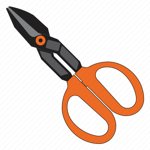 Tin, snip, scissor, cut, cutting, shear, tool icon - Download on Iconfinder