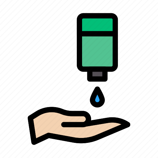 Cleaning, drop, hand, liquid, soap icon - Download on Iconfinder