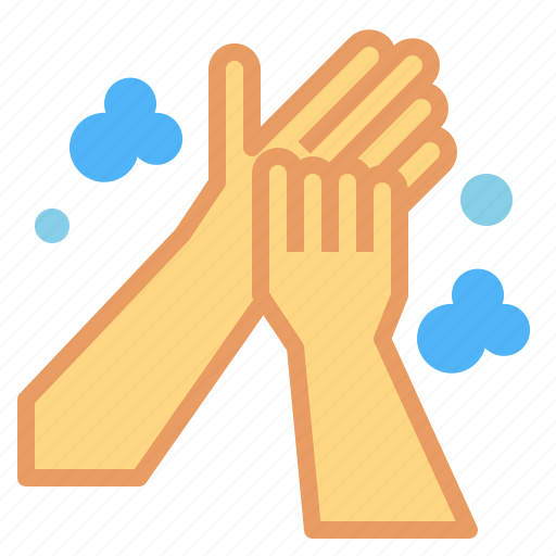 Cleaning, hand, hand washing, hands, hygiene, washing icon - Download on Iconfinder