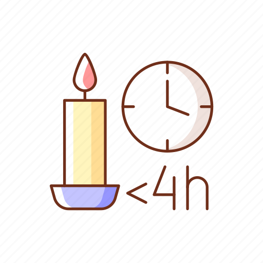 Candle, wax, melting, prevention, time icon - Download on Iconfinder