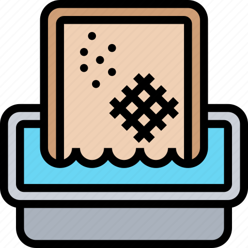Papermaking, dipping, water, craft, handmade icon - Download on Iconfinder