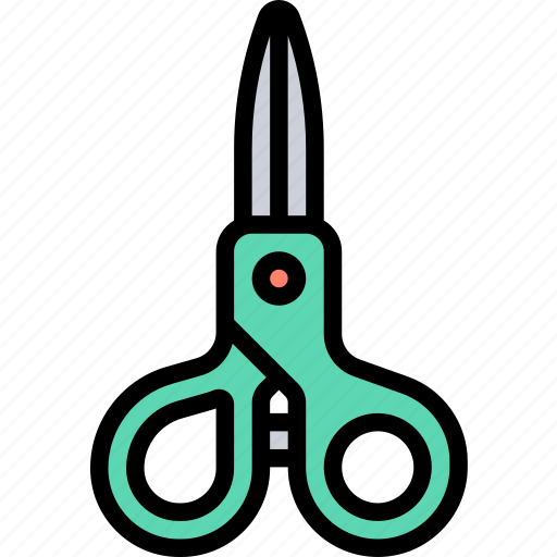 Scissors, cut, paper, sharp, tool icon - Download on Iconfinder