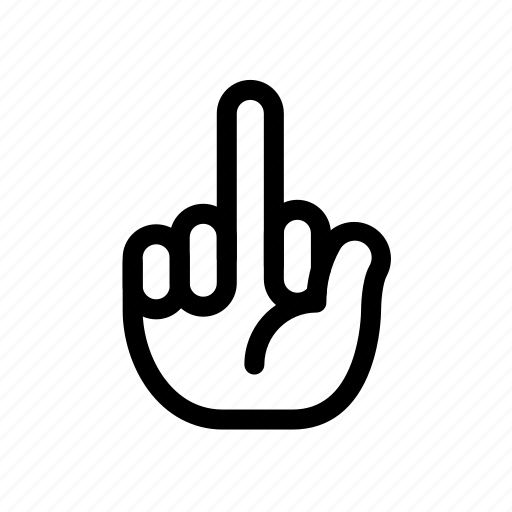 Finger, fingers, fuck, hand, sign, wrist icon - Download on Iconfinder