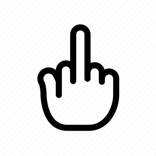 Bad, finger, fingers, fuck, hand, sign, wrist icon - Download on Iconfinder