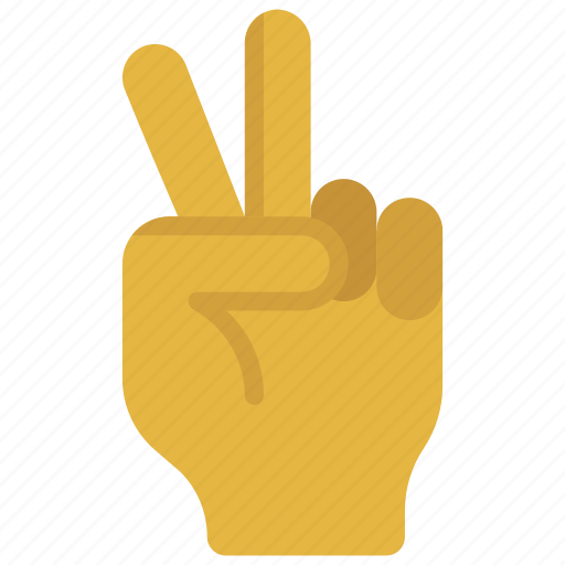 Peace, sign, palm, point, protester icon - Download on Iconfinder