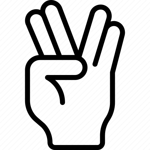Alien, hand, signal, palm, point, aliens icon - Download on Iconfinder