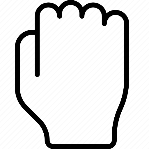Fist, back, palm, point, punch icon - Download on Iconfinder