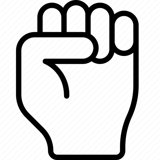 Fist, front, palm, point, punch icon - Download on Iconfinder