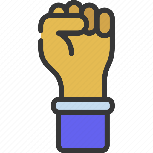 Fist, front, sleeve, palm, point, punch icon - Download on Iconfinder