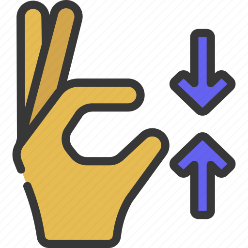 Pinch, palm, point, pinching icon - Download on Iconfinder