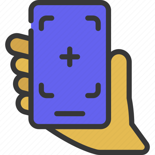 Take, photo, phone, hand, palm, point icon - Download on Iconfinder